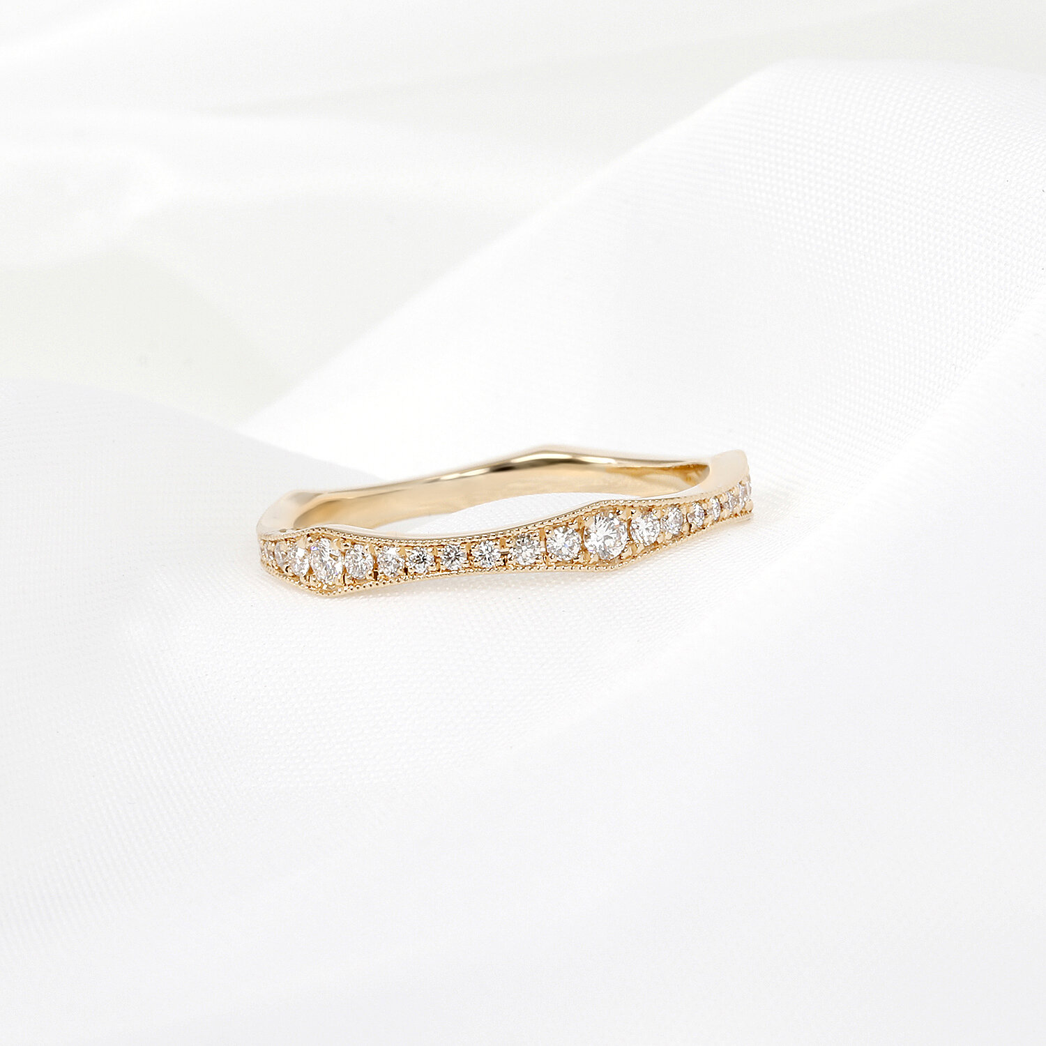 Diamond Eternity Ring in 18ct Rose Gold