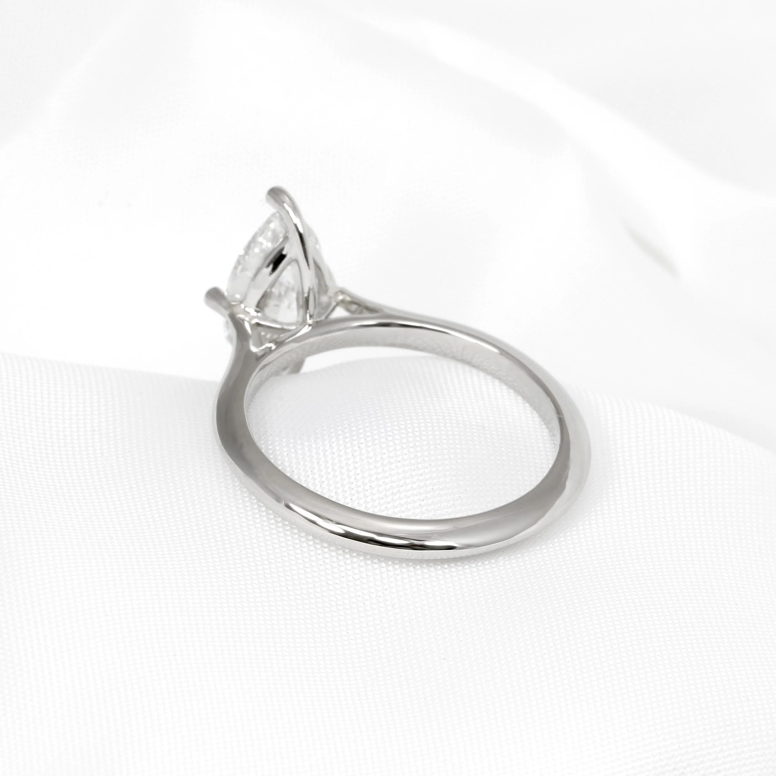 Marquise Diamond Solitaire Ring