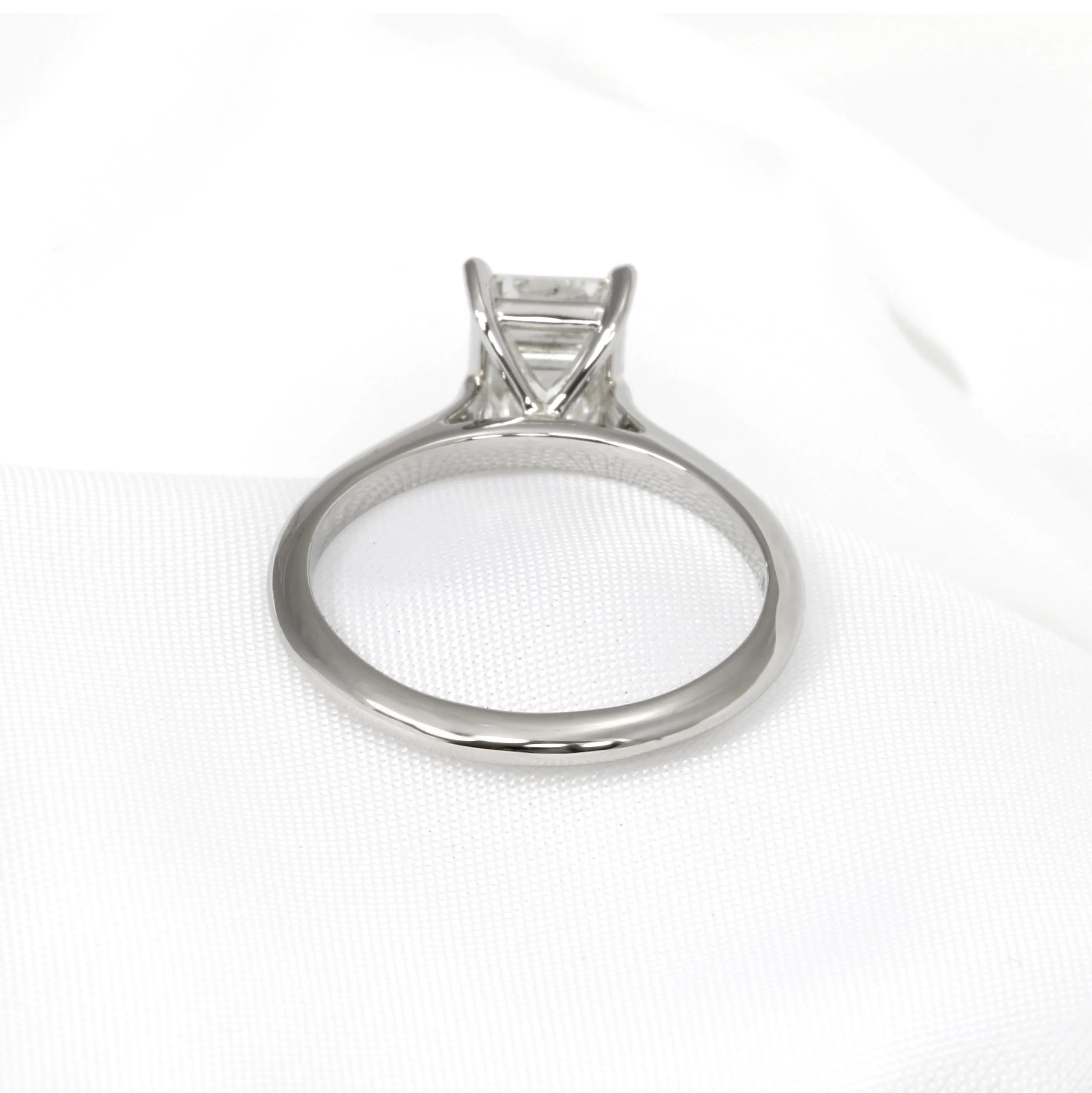 2.00ct Emerald Cut Diamond Solitaire Ring