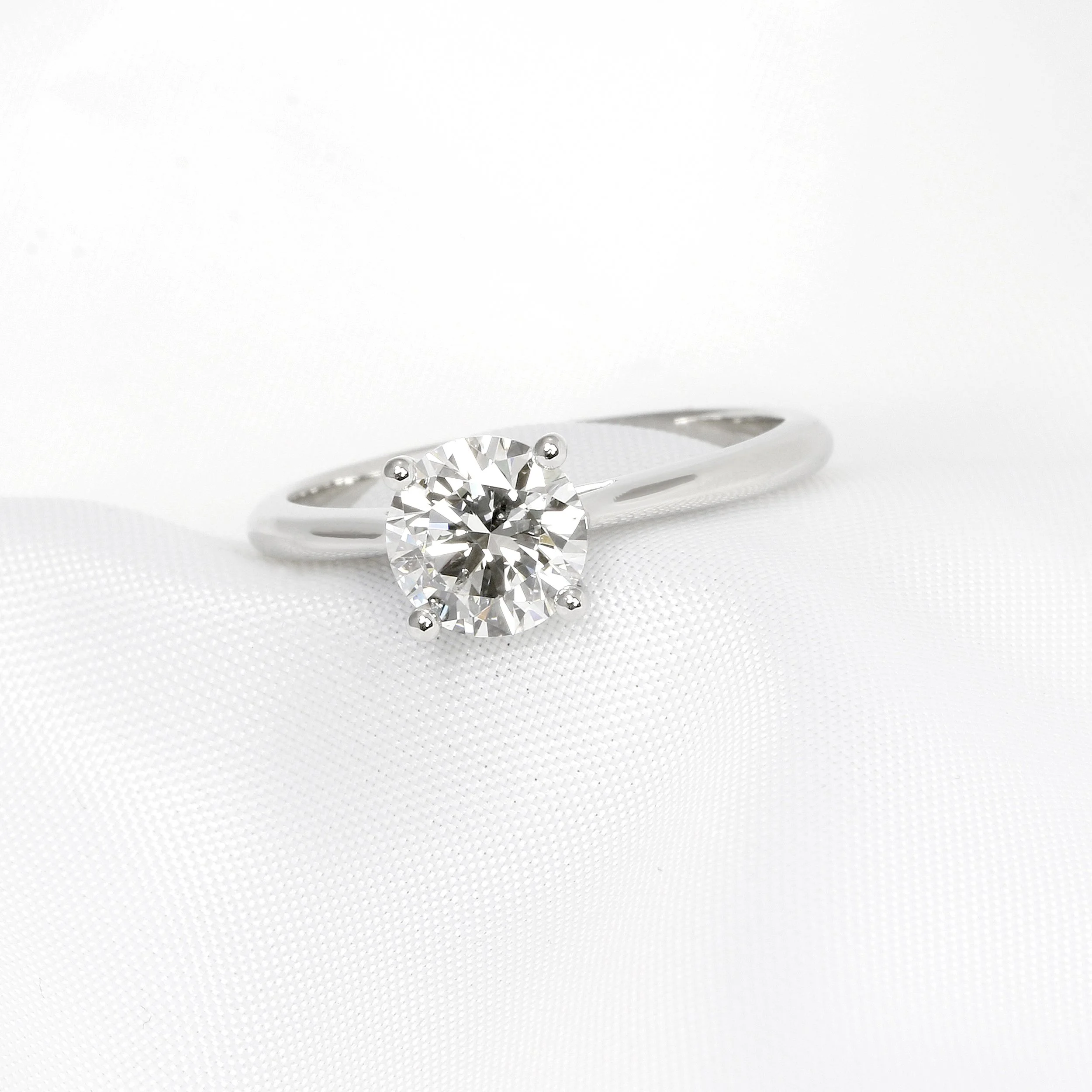 1.02ct Diamond Solitaire Ring in Platinum