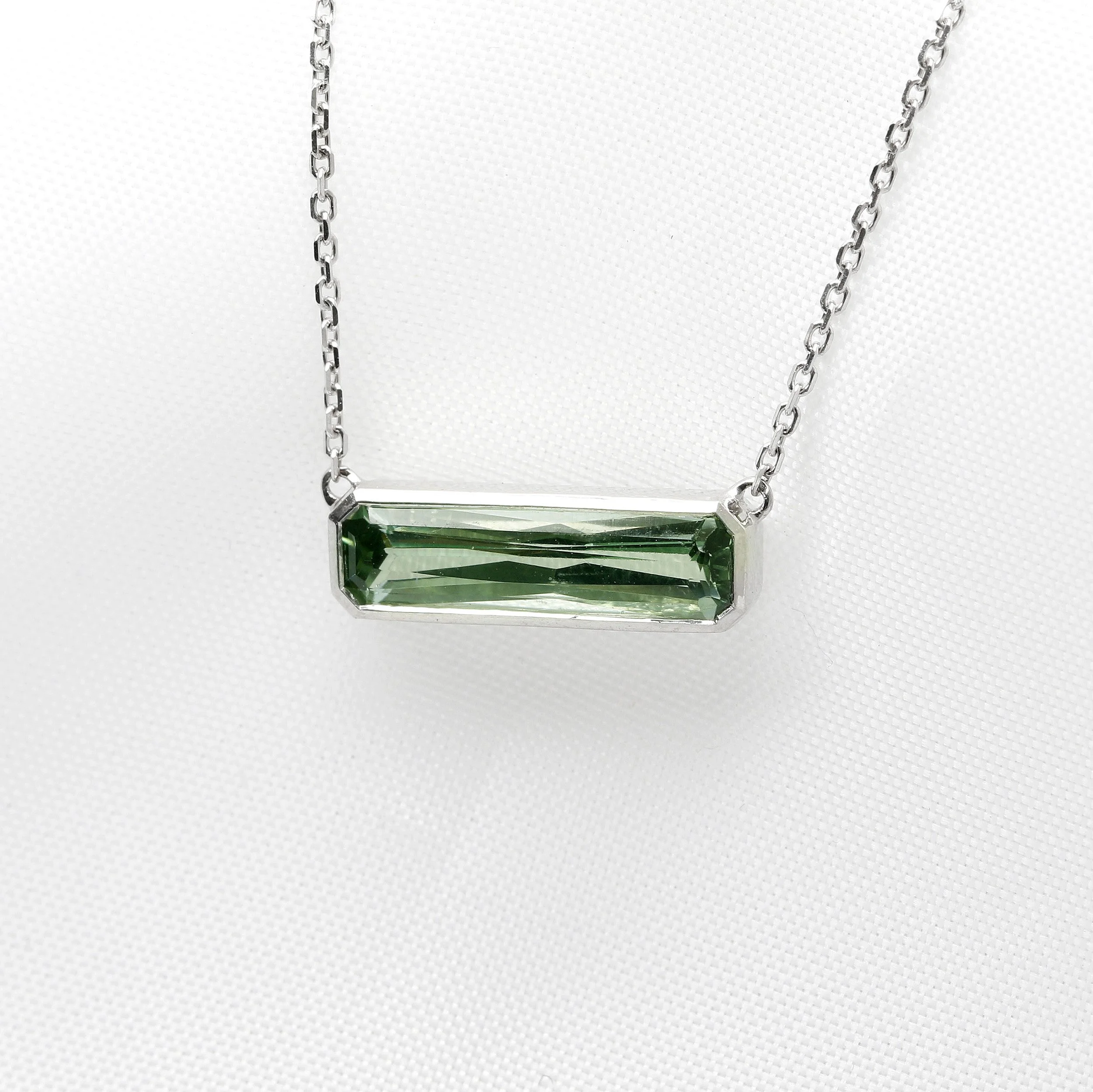 Green Tourmaline Pendant