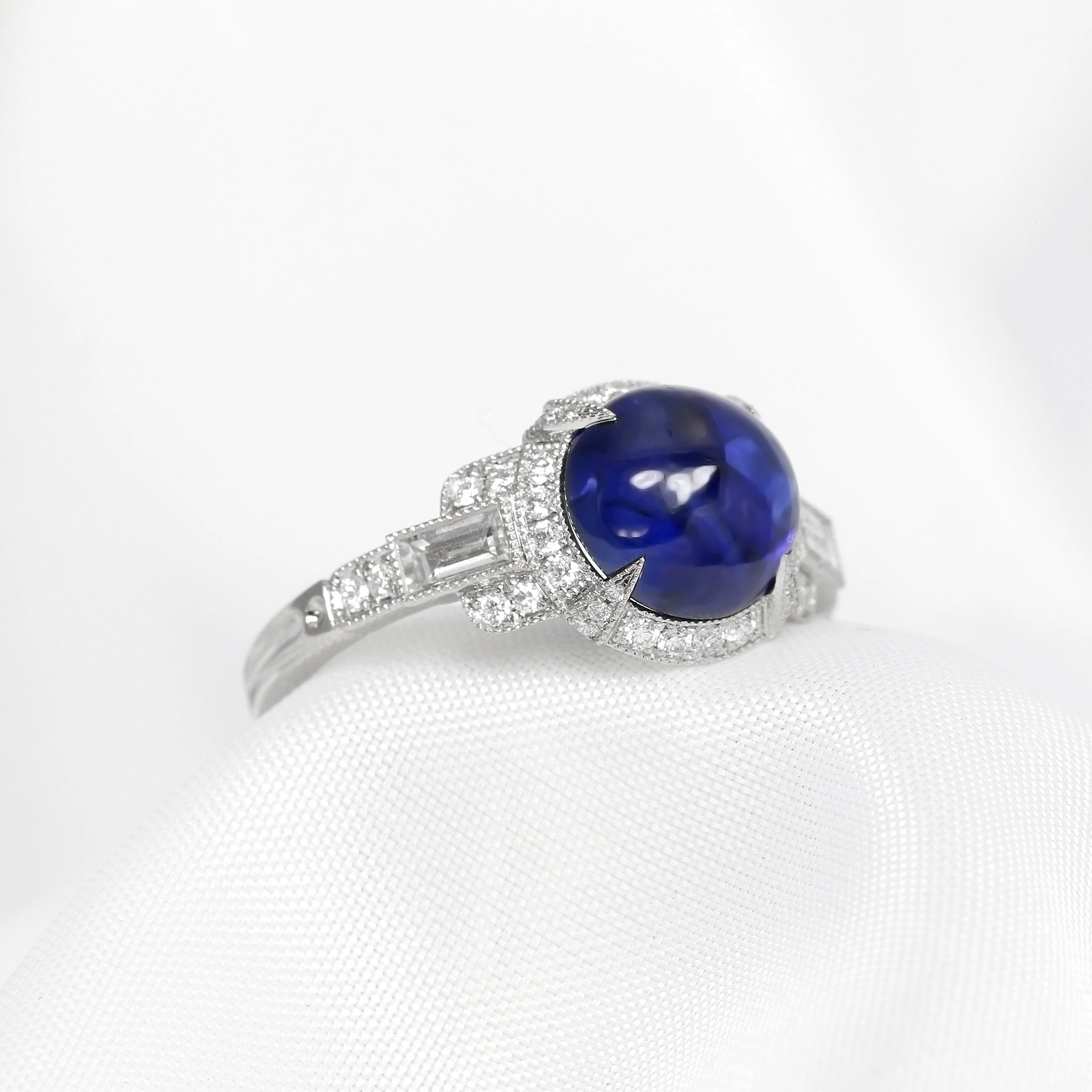 Sapphire & Diamond Dress Ring