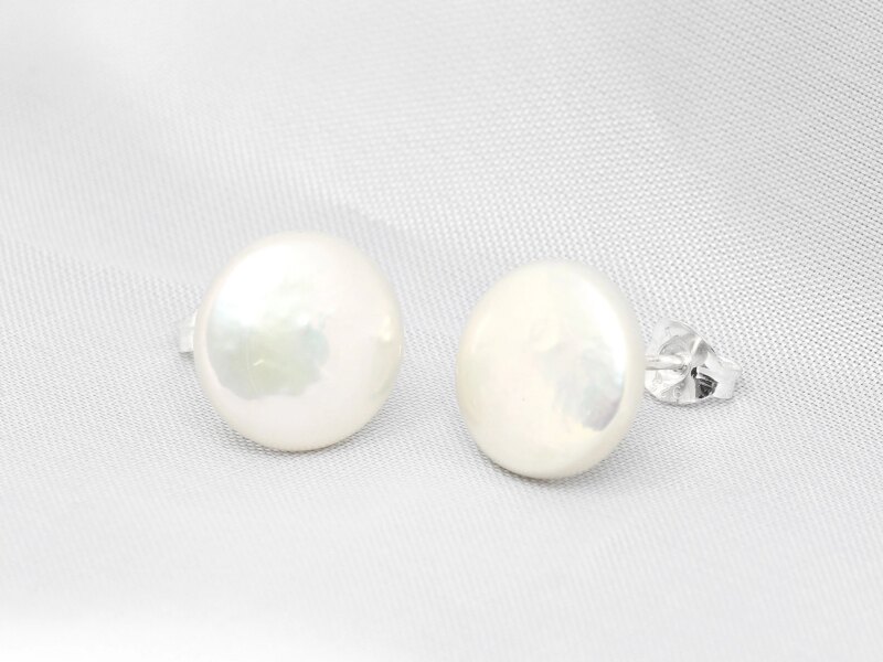 Cultured River Pearl Stud Earrings