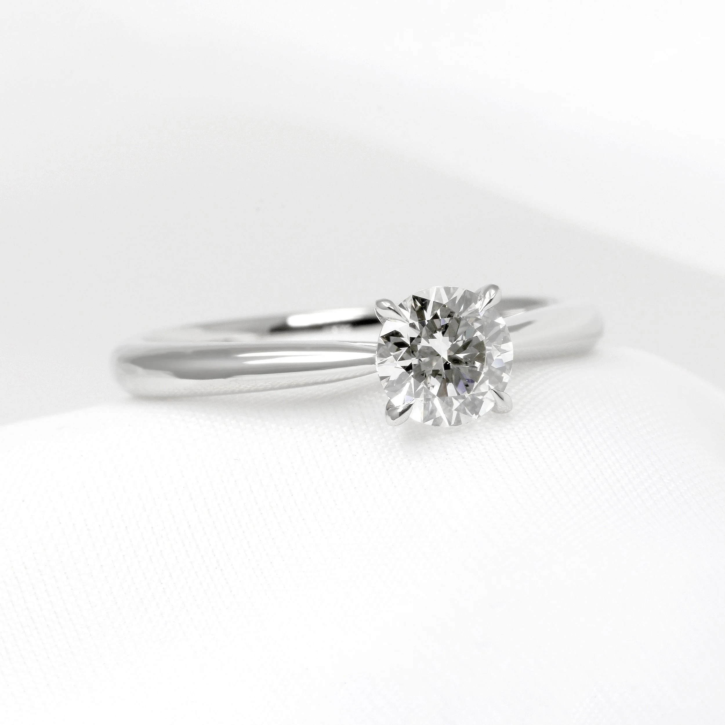0.60ct Solitaire Diamond Ring in Platinum