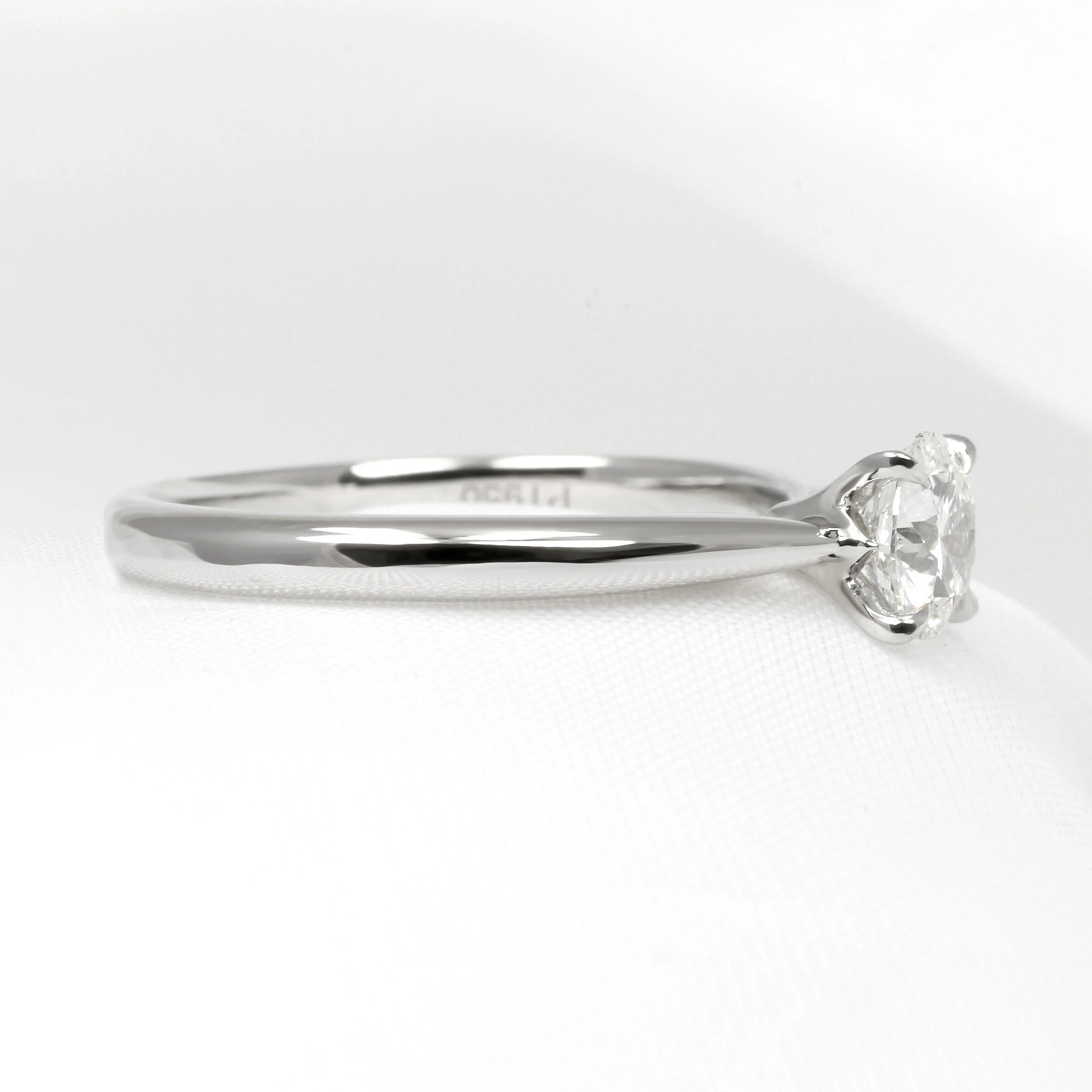 0.60ct Solitaire Diamond Ring in Platinum