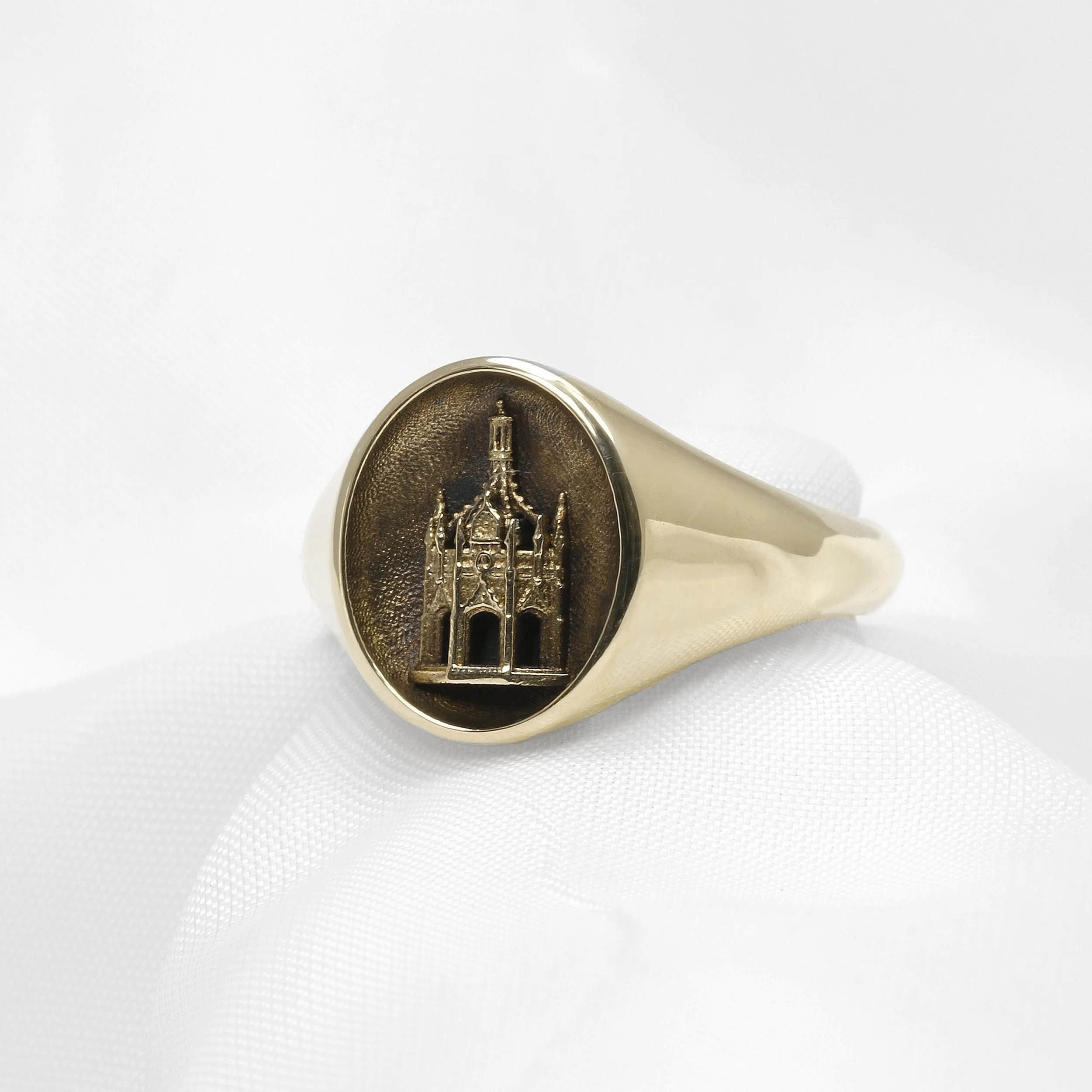 custom signet ring