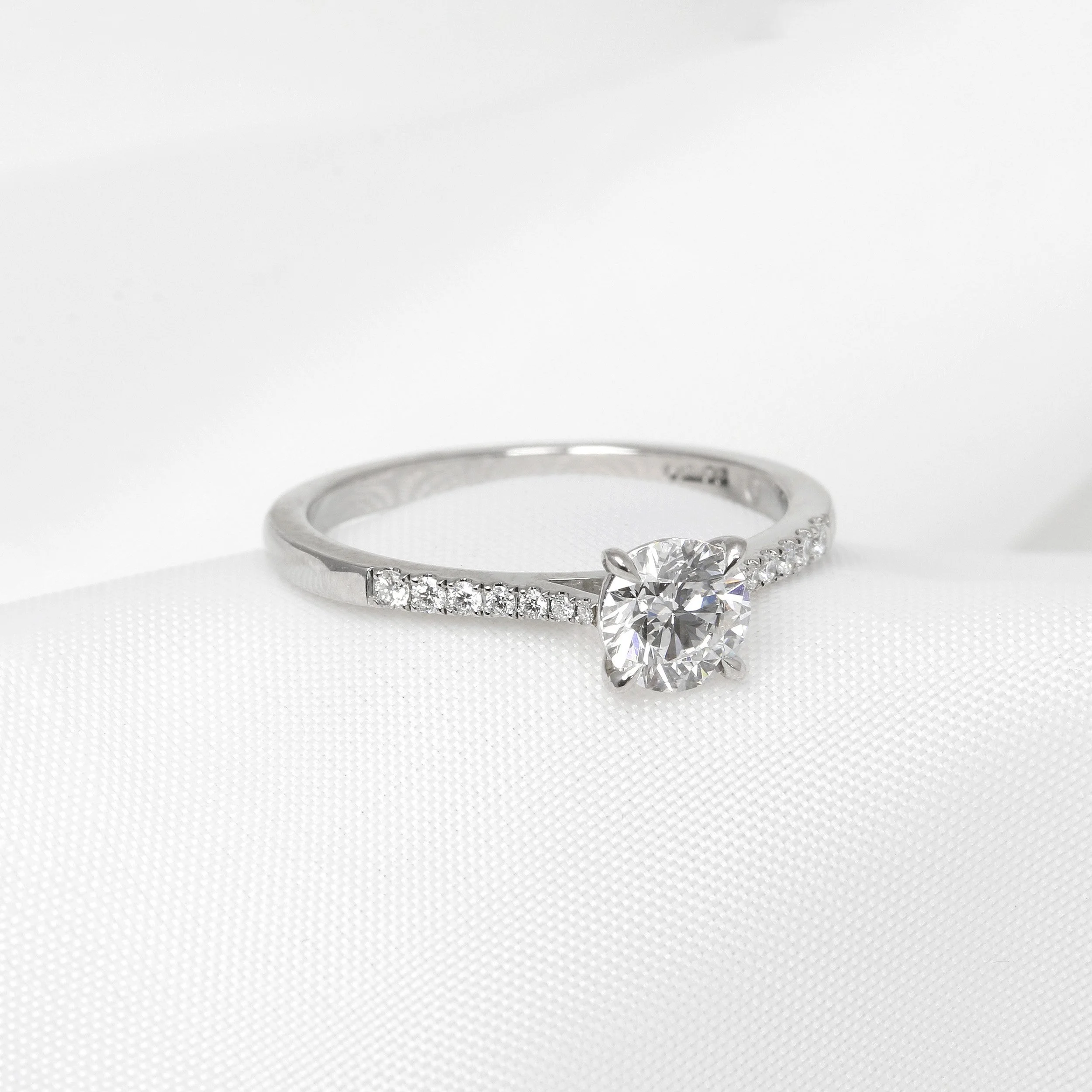 Diamond Solitaire Ring in Platinum