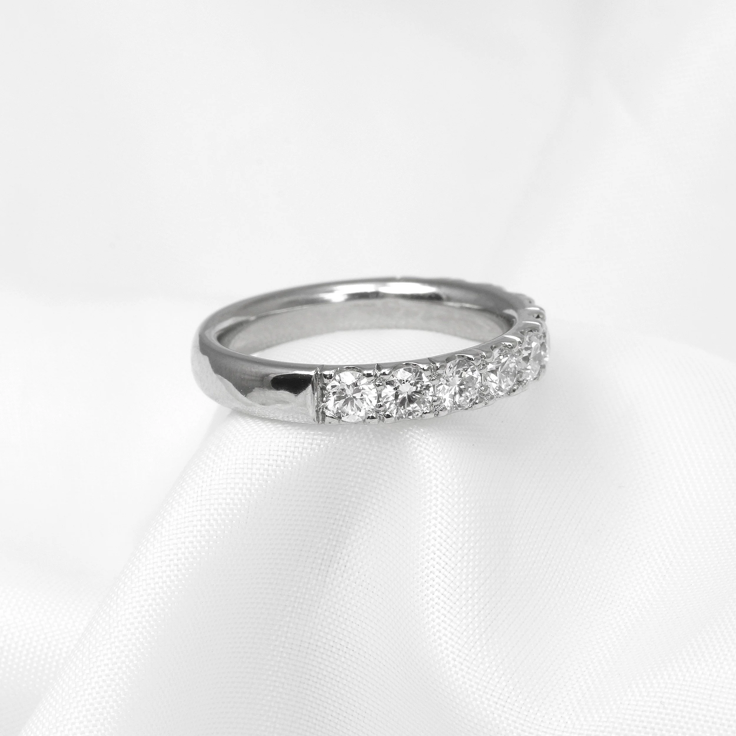Lab Created Diamond Eternity Ring in Platinum