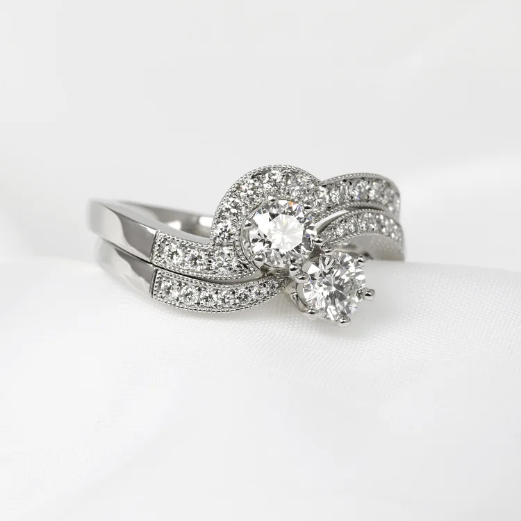 shaped to fit wedding ring