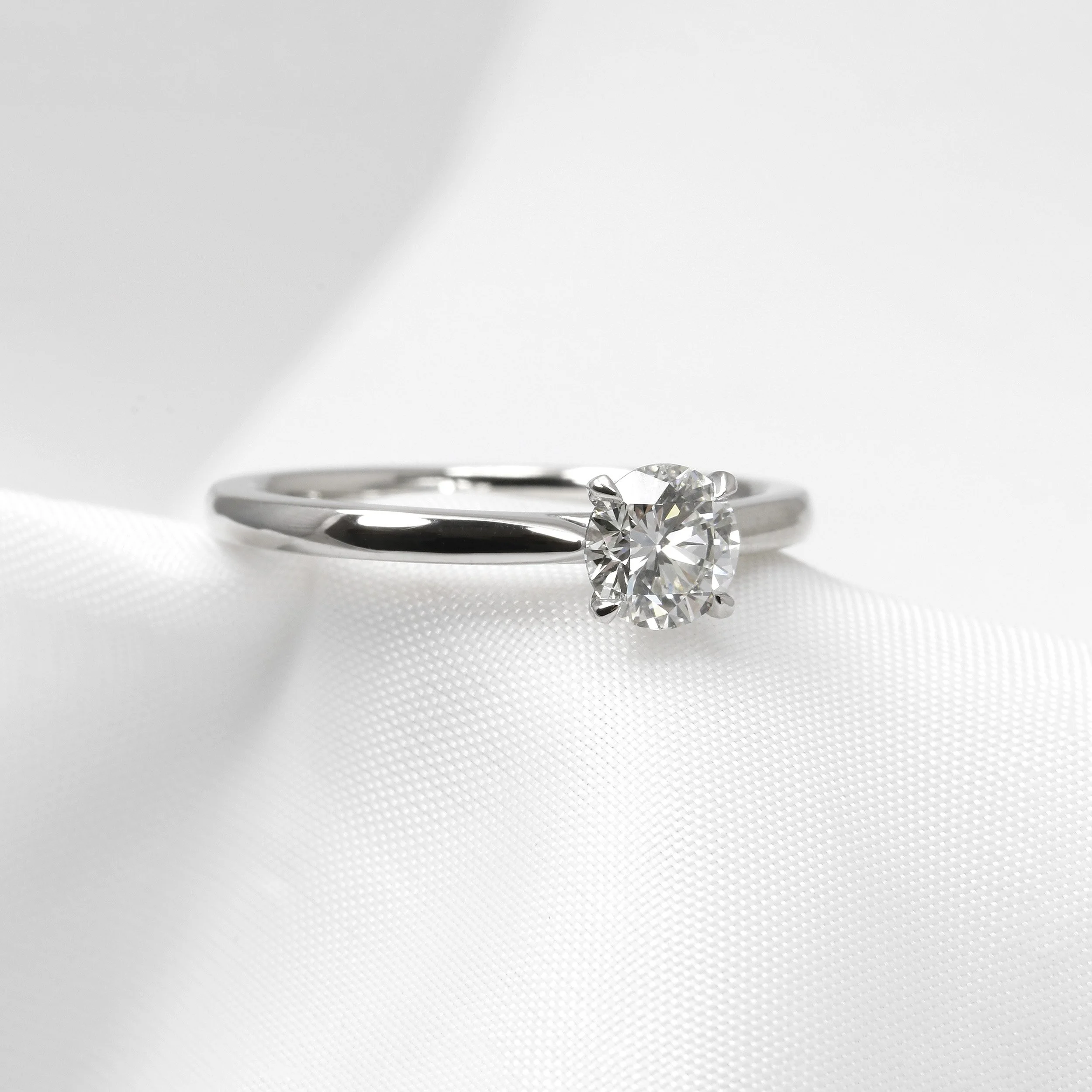 0.61ct Diamond Solitaire Ring in Platinum
