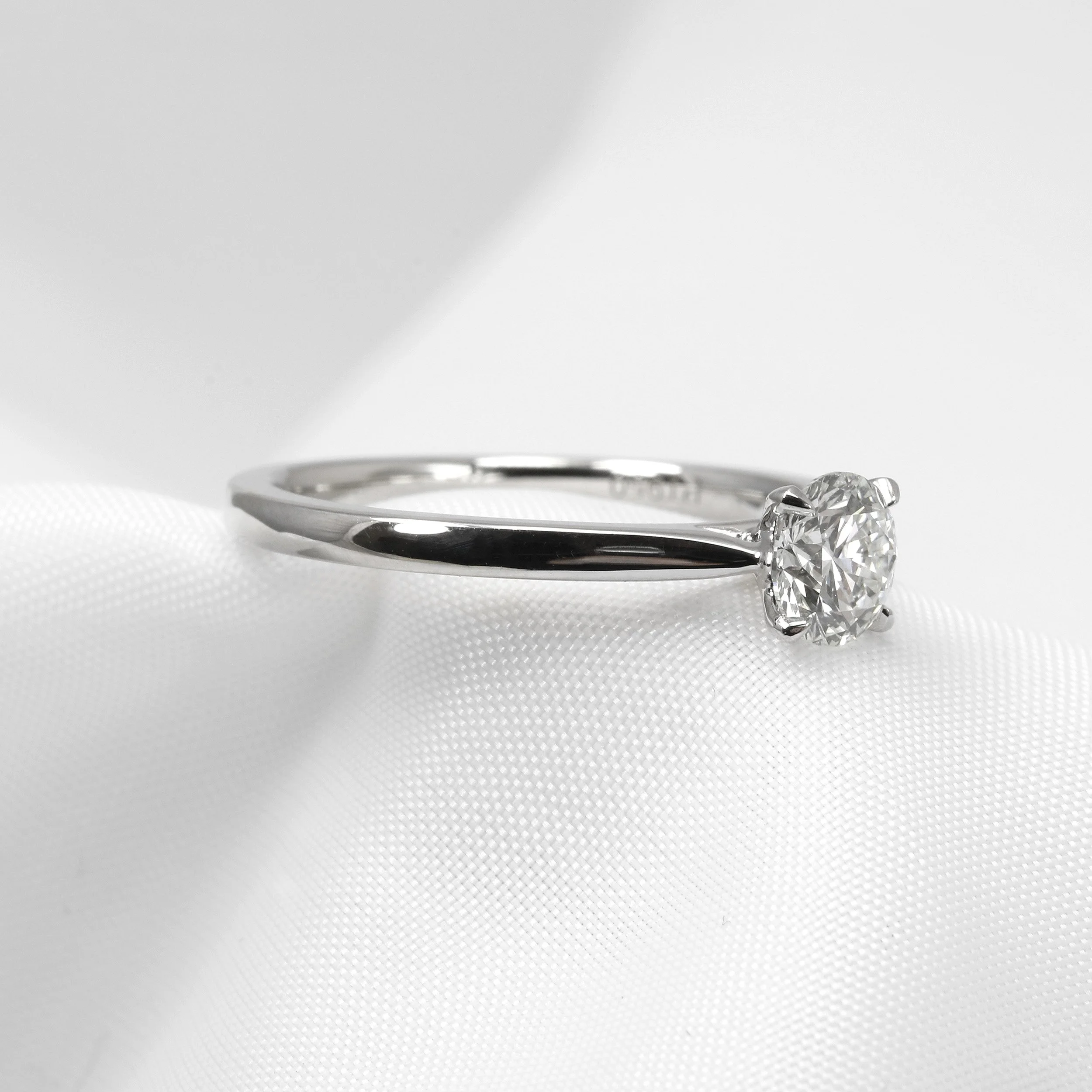 0.61ct Diamond Solitaire Ring in Platinum
