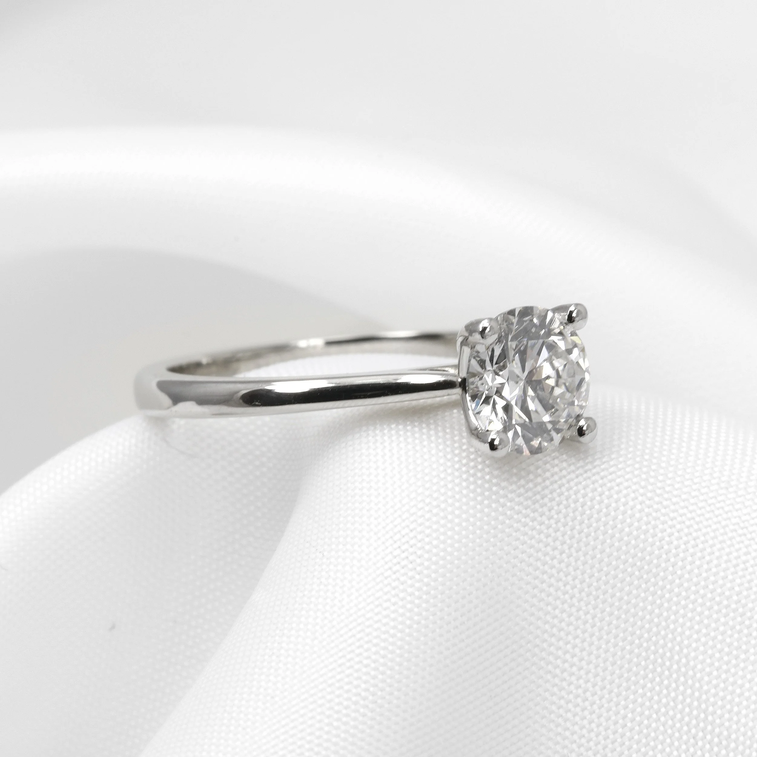 1.06ct Diamond Solitaire Ring in Platinum