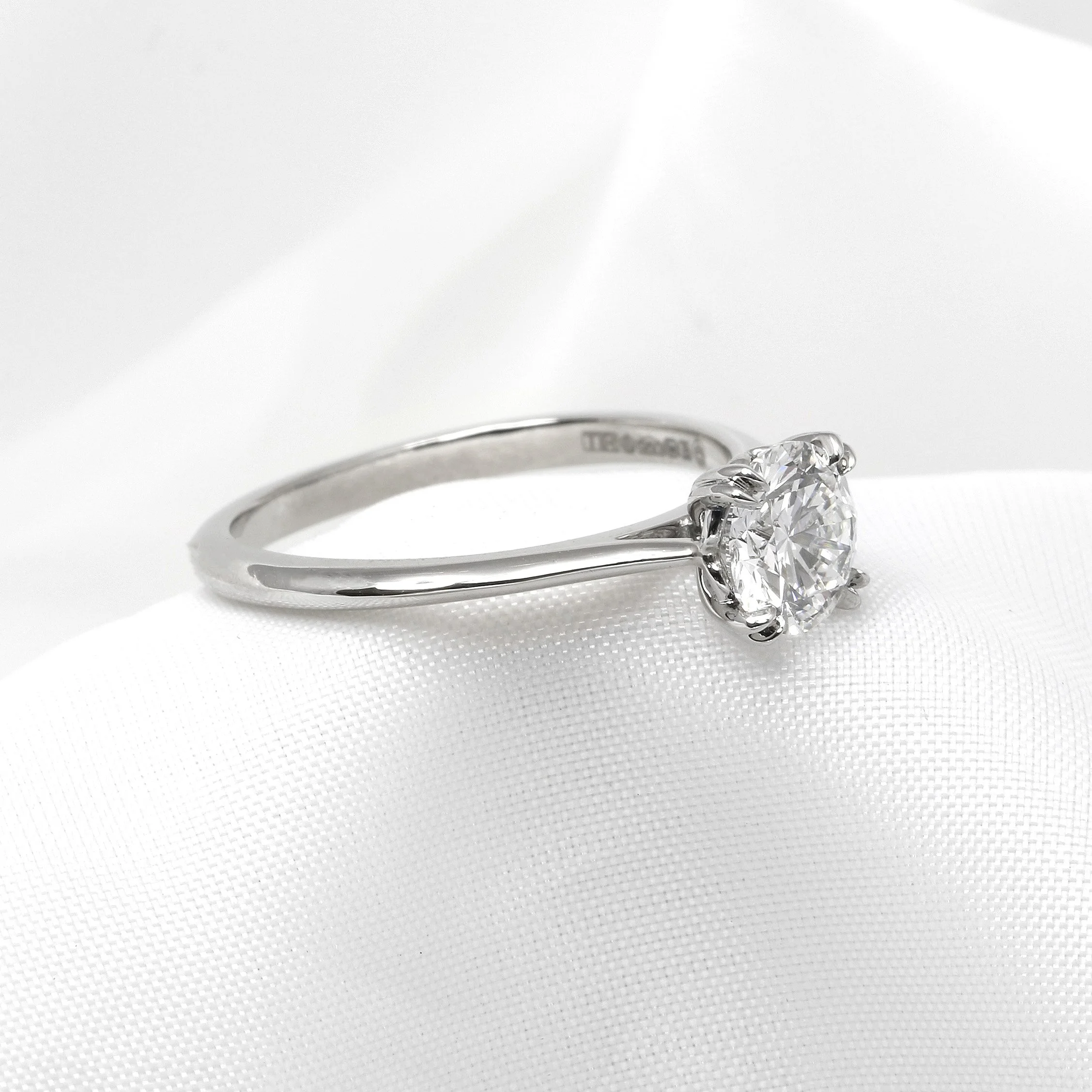Laboratory Created 1.00ct Diamond Solitaire Ring in Platinum