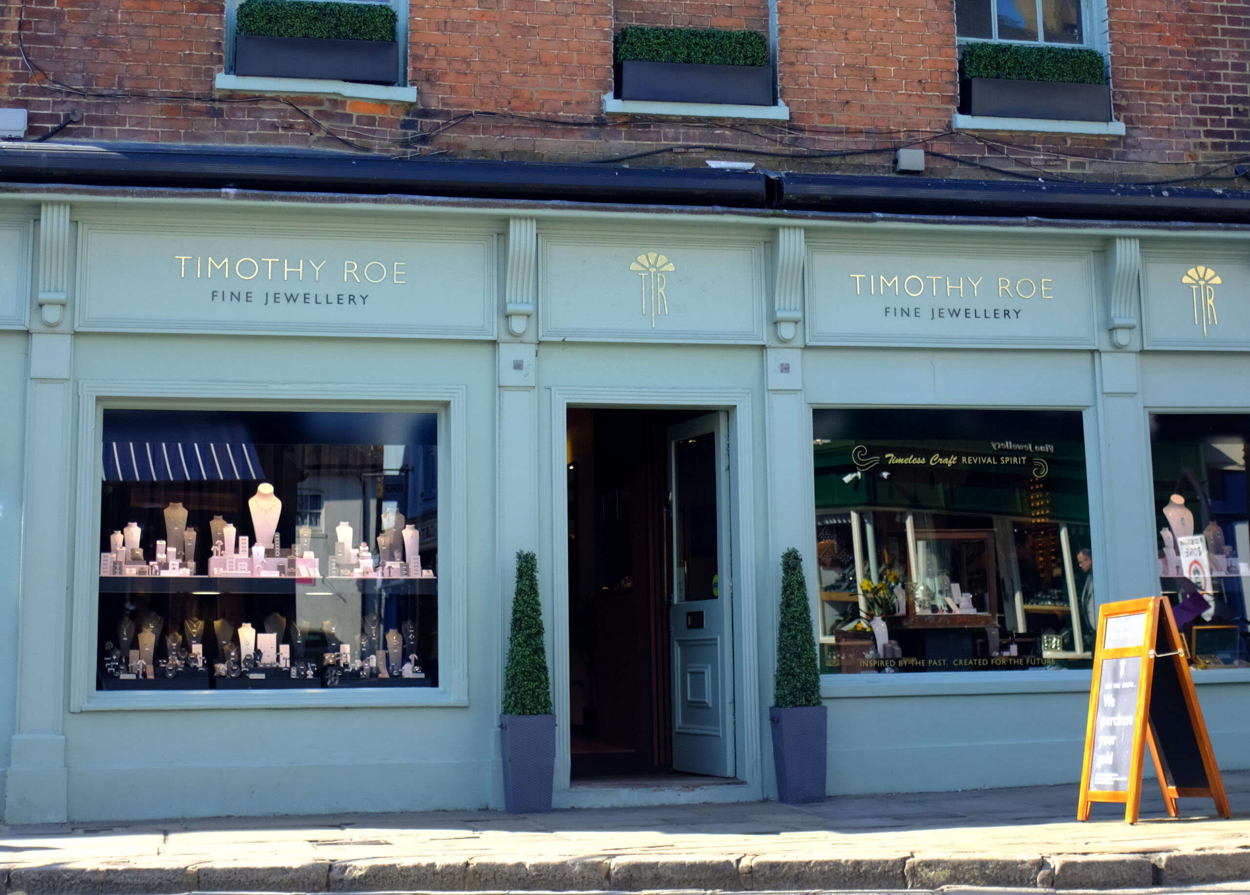timothy roe shop front