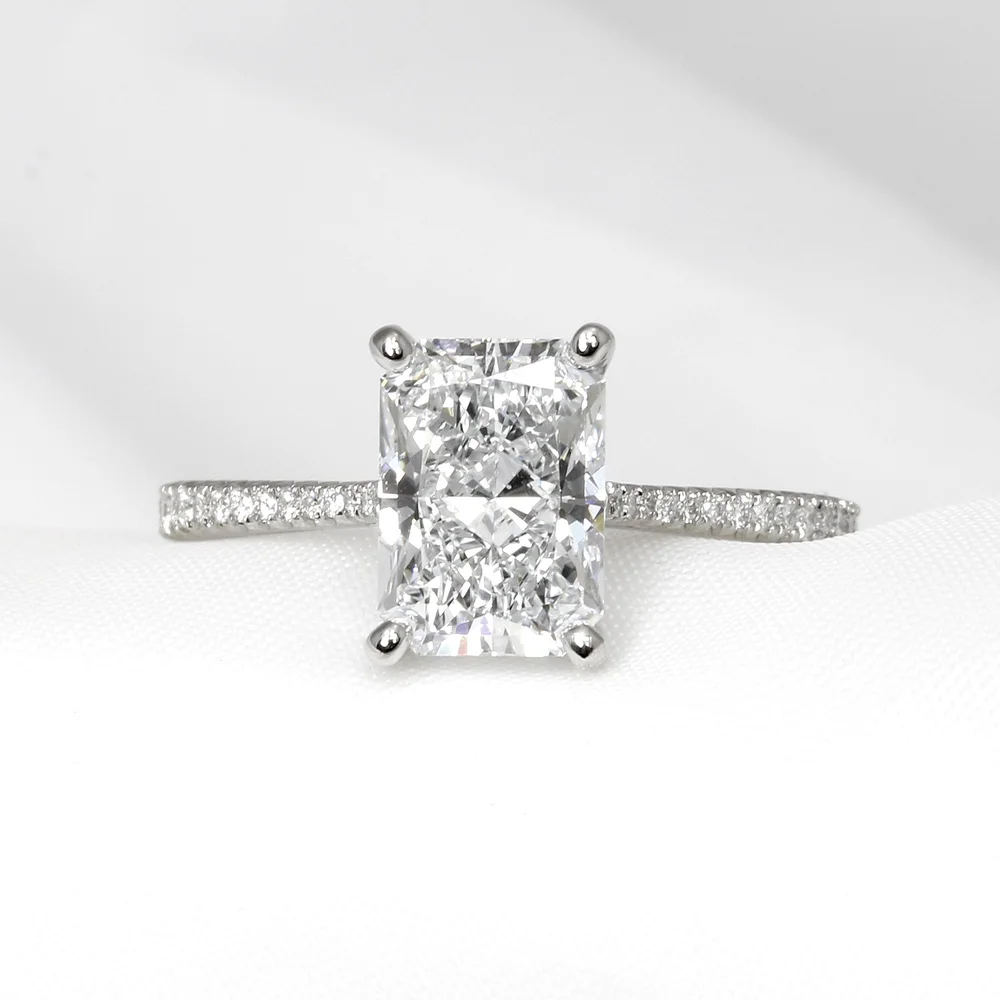 April 2024 - Lab Created Radiant & Round Diamonds. Platinum