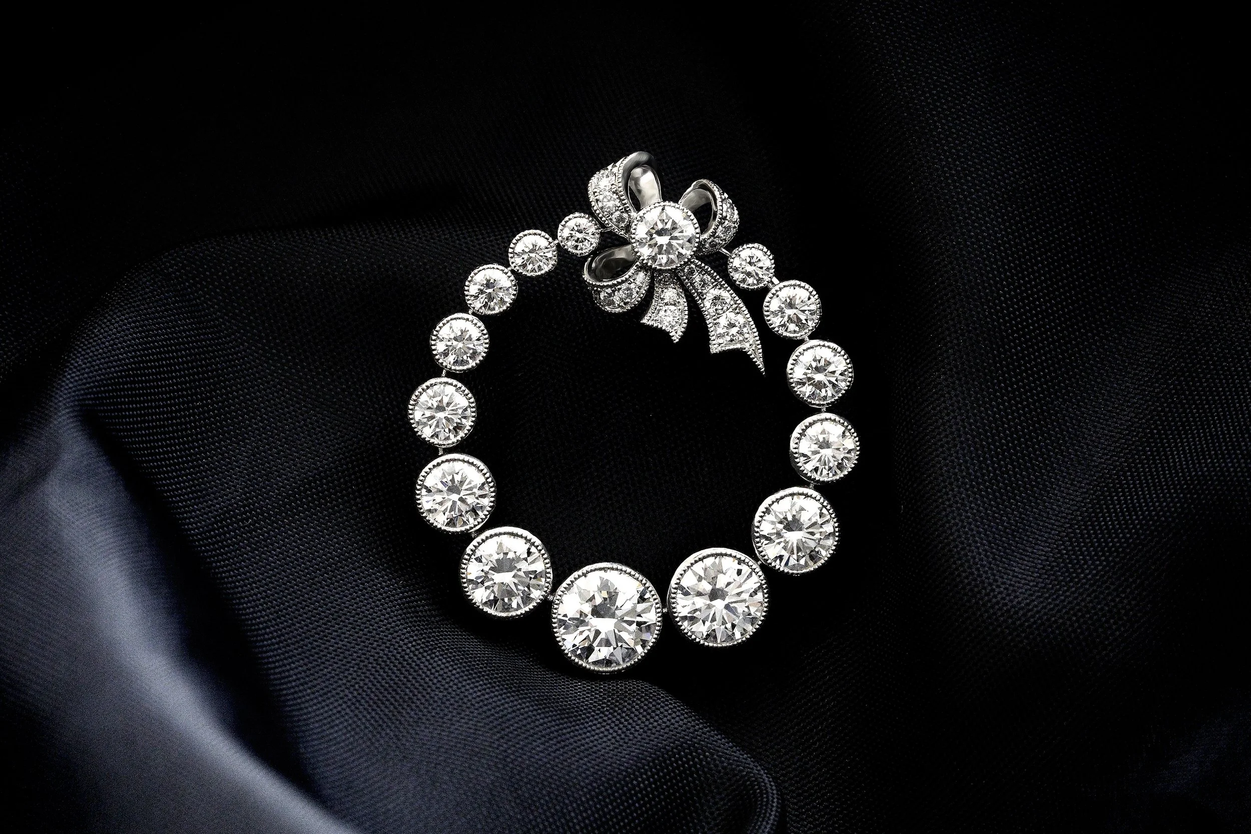August 2022 - 3.12ct of D Colour Internally Flawless Diamonds in White Gold
