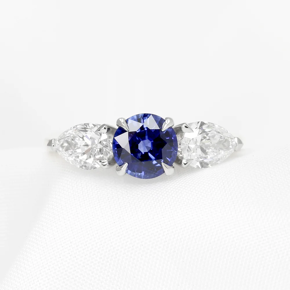 December 2023 - Sapphire & Diamonds in Platinum