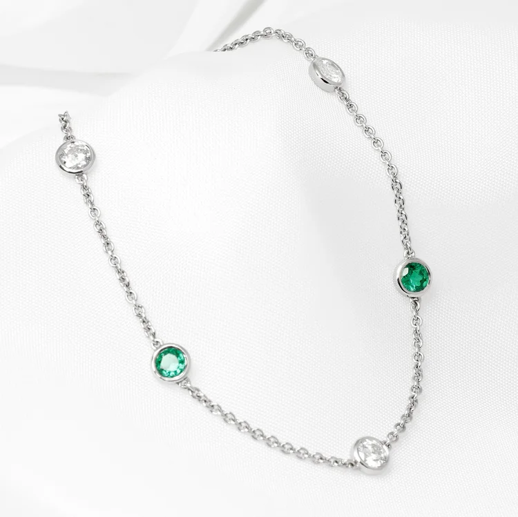 February 2023 - Emeralds in Diamonds in Platinum