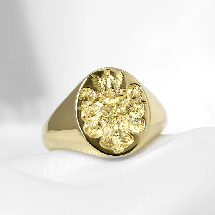 February 2023 - Seal Engraved Yellow Gold