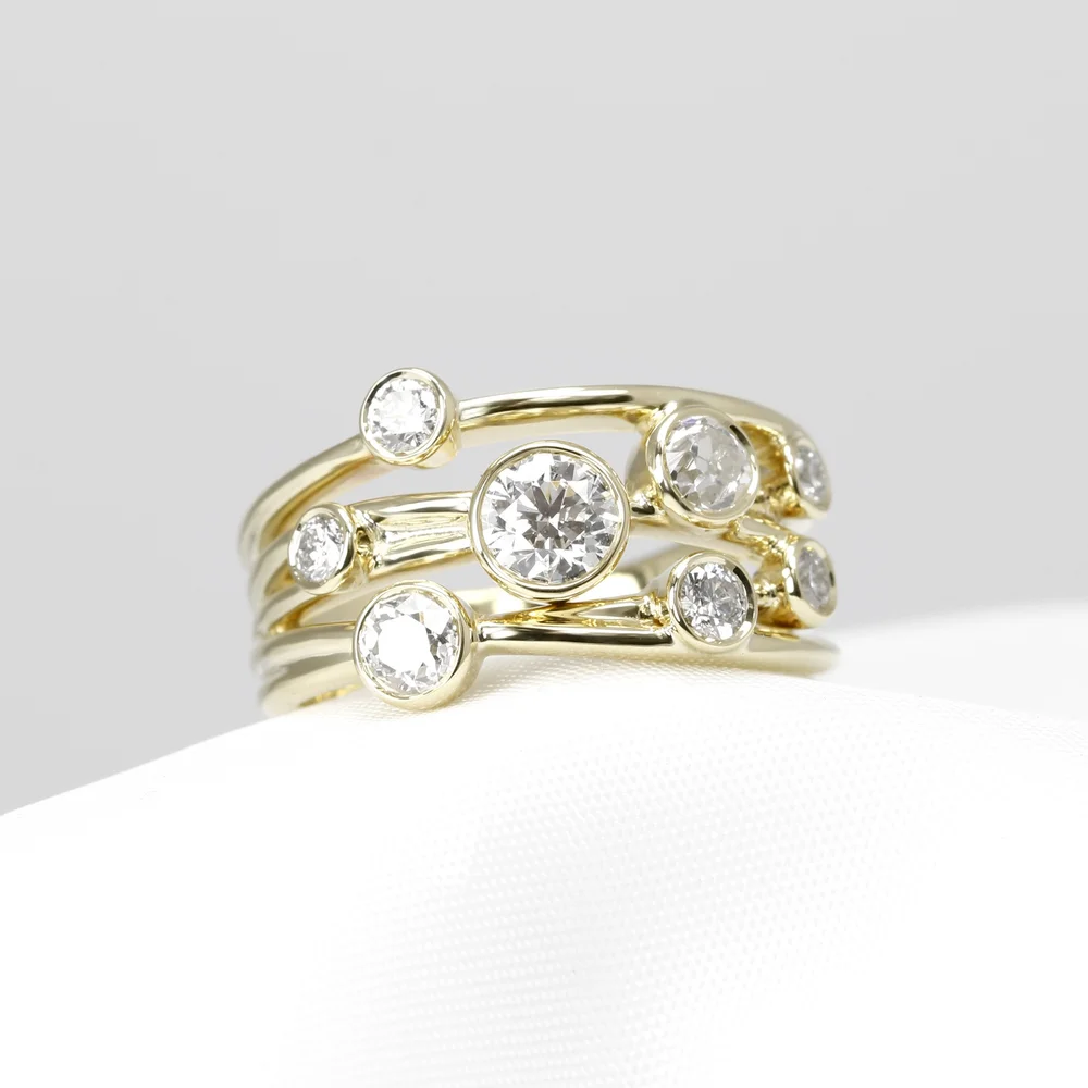 July 2022 - Diamonds in Yellow Gold
