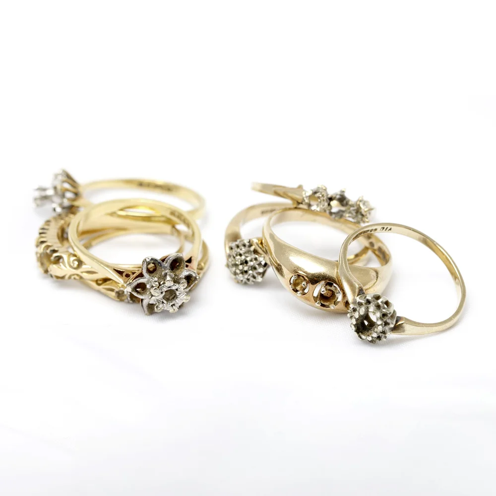 March 2023 - Remodelling work using client supplied sentimental diamonds. Platinum, Sapphire & Diamonds 1