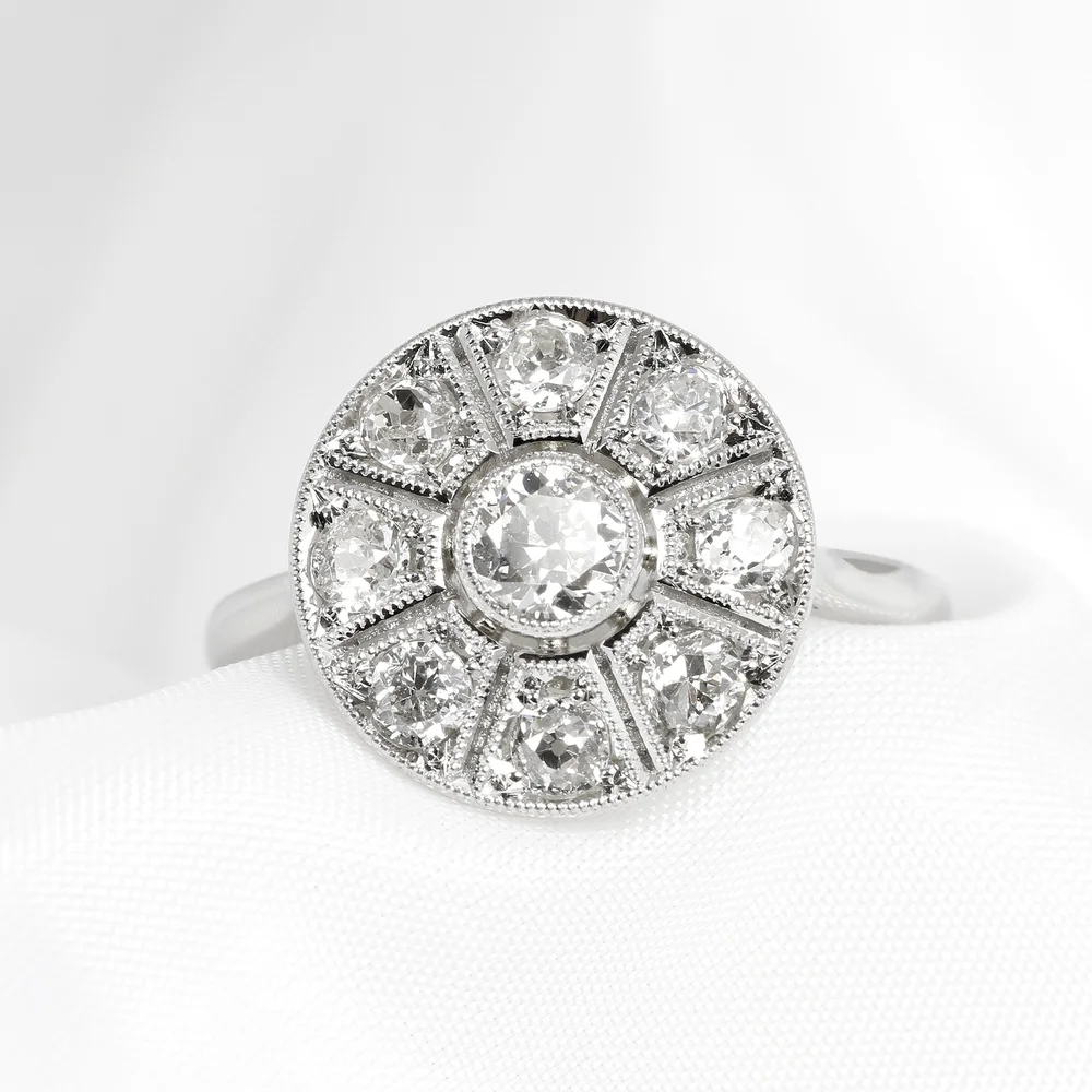 May 2023 - Old European Cut Diamonds in Platinum