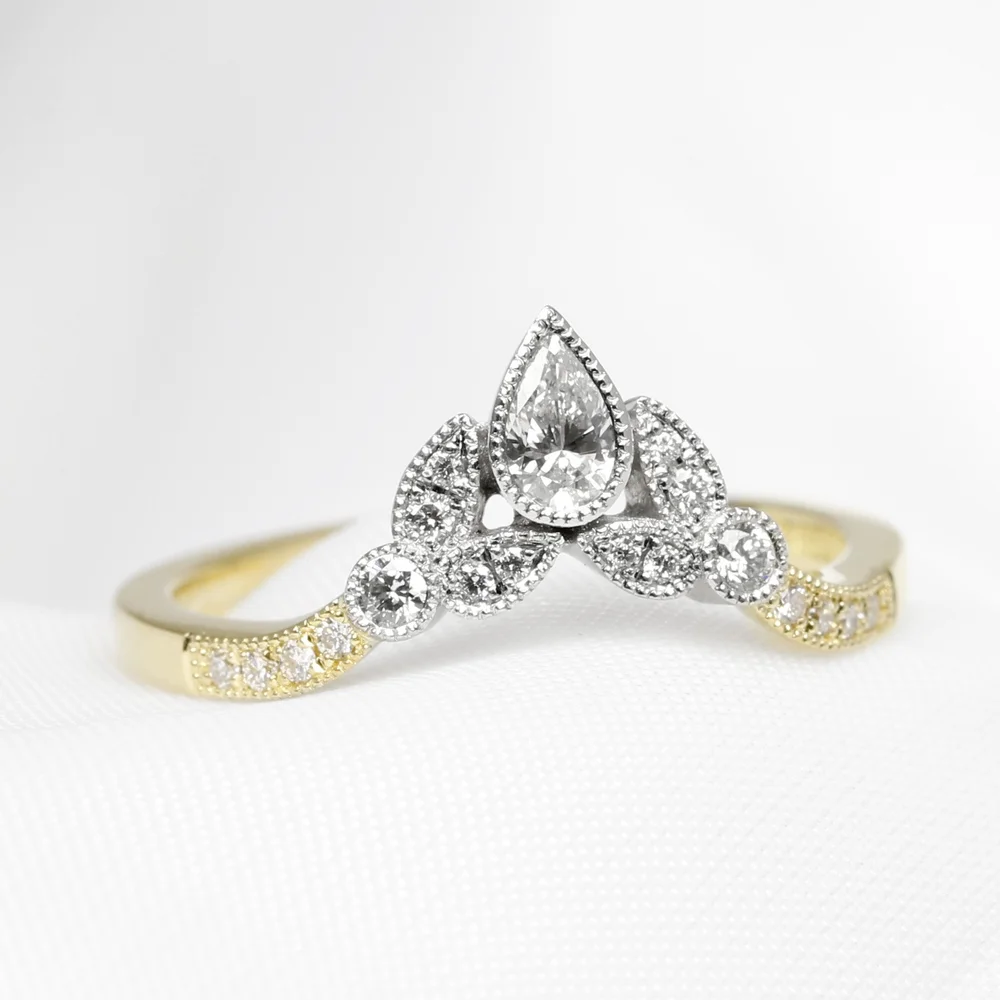 May 2023 - Pear & Round Brilliant Natural Diamonds