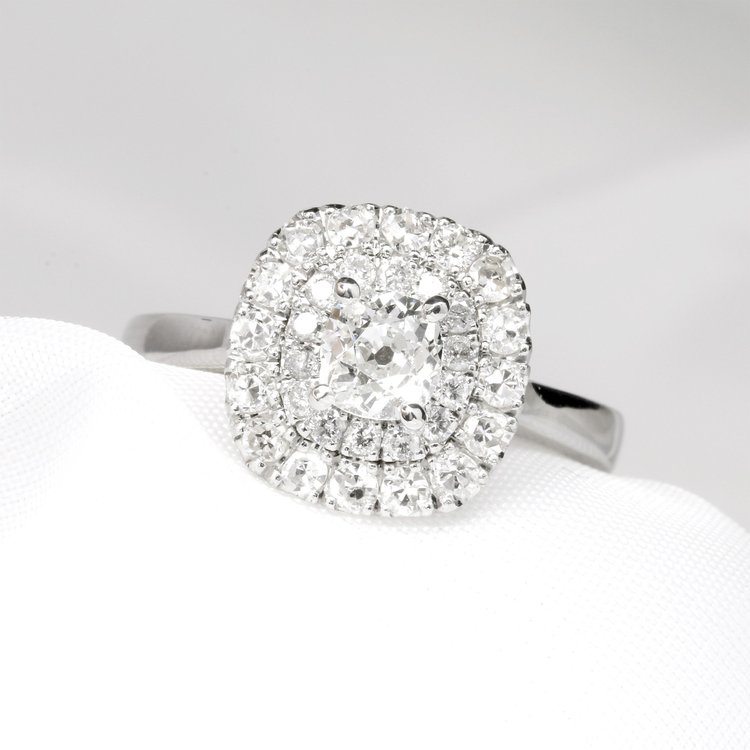May 2024 - Client Supplied Old Cut Diamonds and Platinum