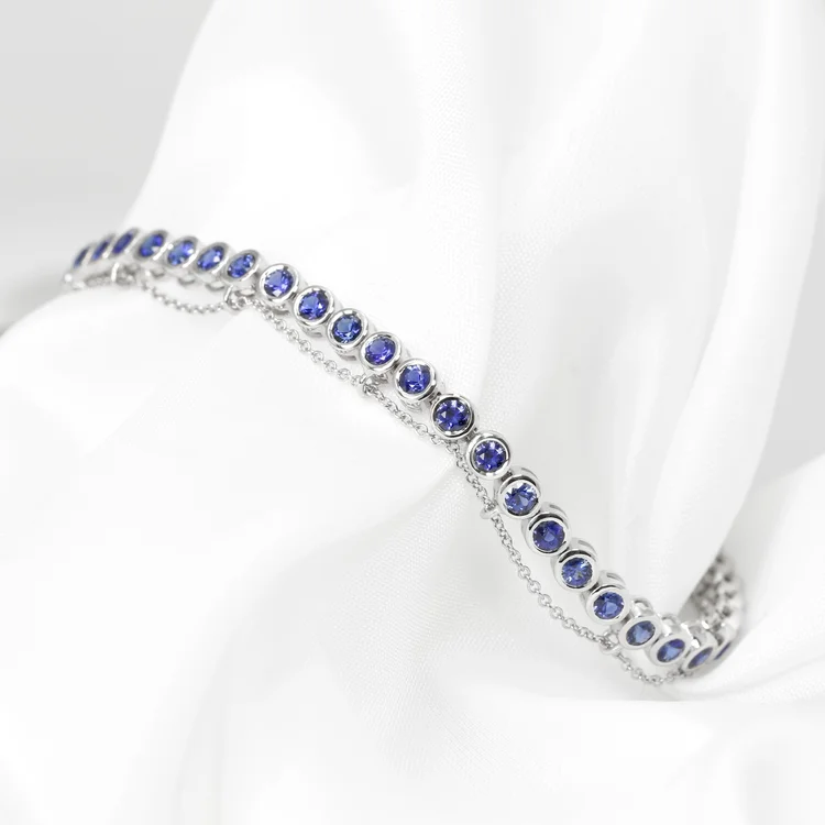 May 2024 - Sapphires in White Gold