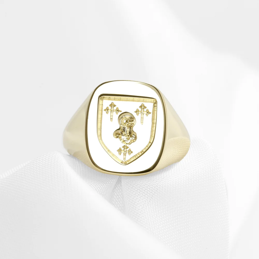 October 2023 - Deep Seal Engraved Yellow Gold