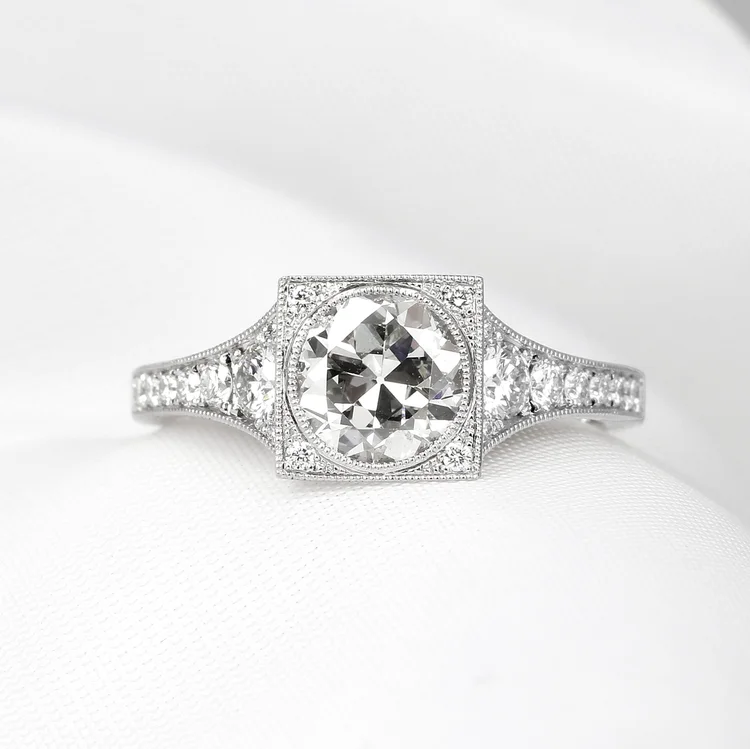 October 2024 - 0.93ct Old European Diamond in Platinum