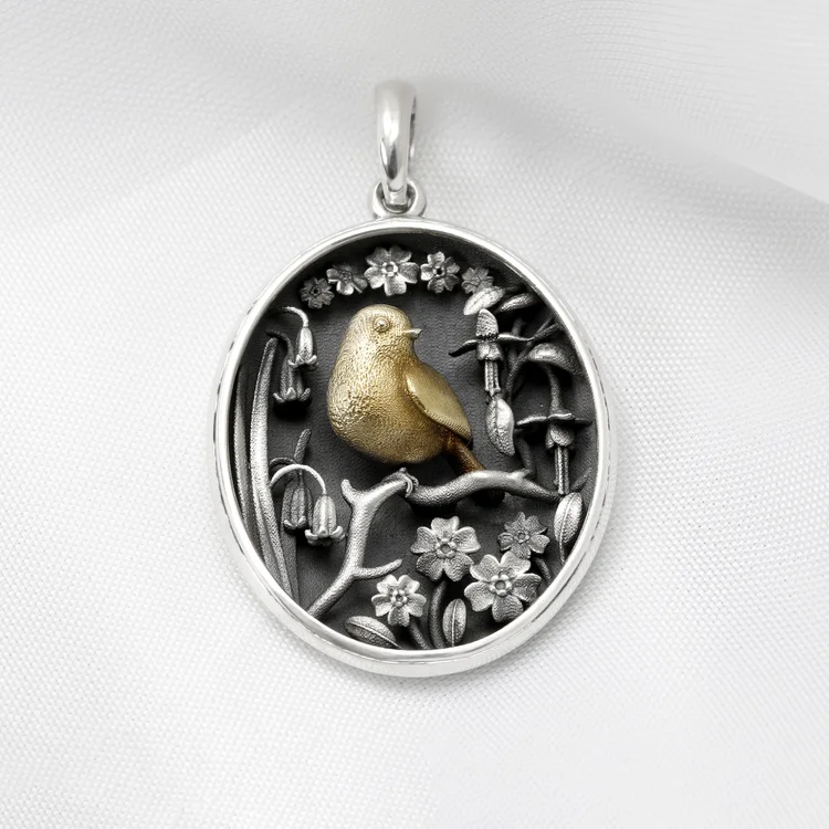 October 2024 - Sterling Silver and Yellow Gold
