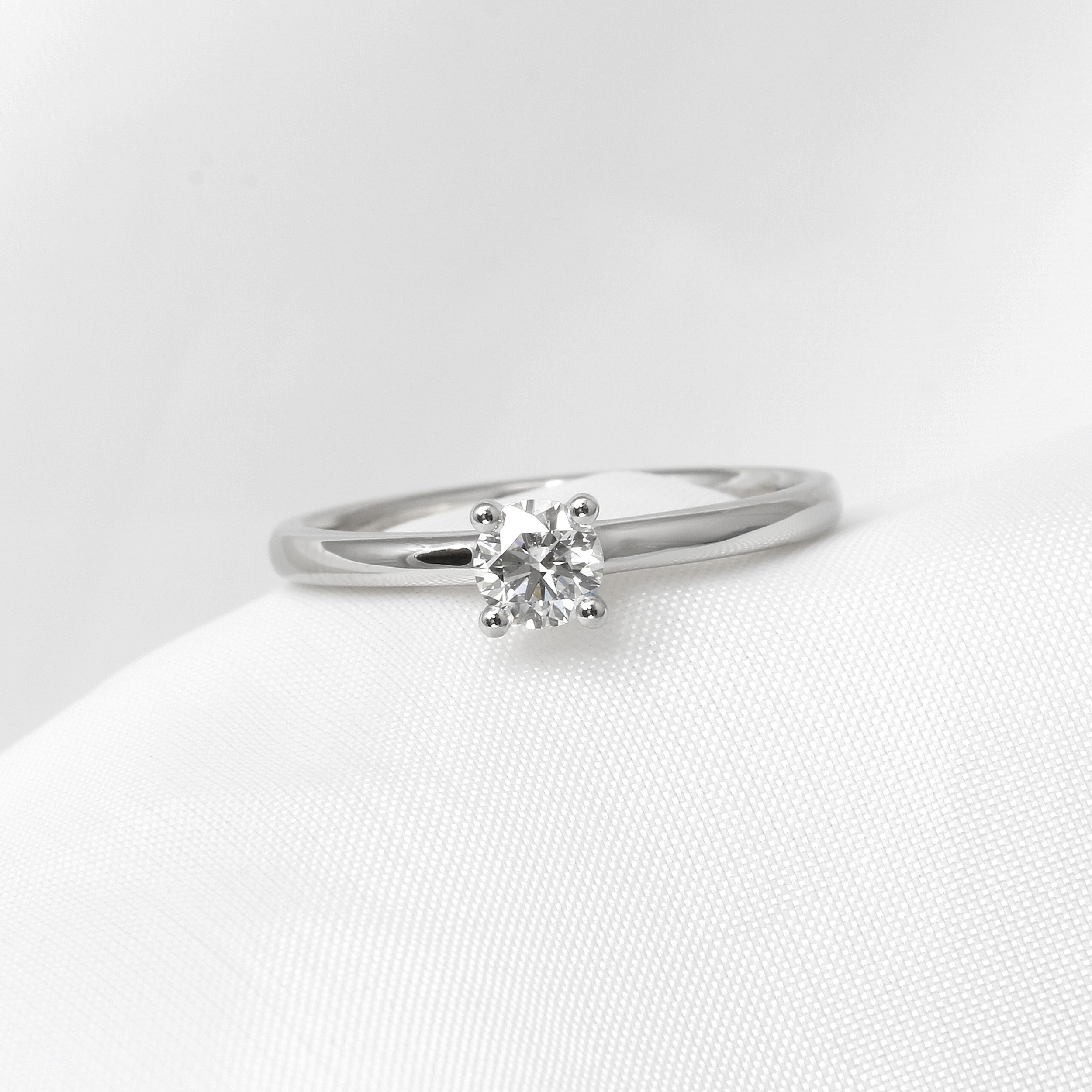 0.36ct Diamond Solitaire Ring in Platinum