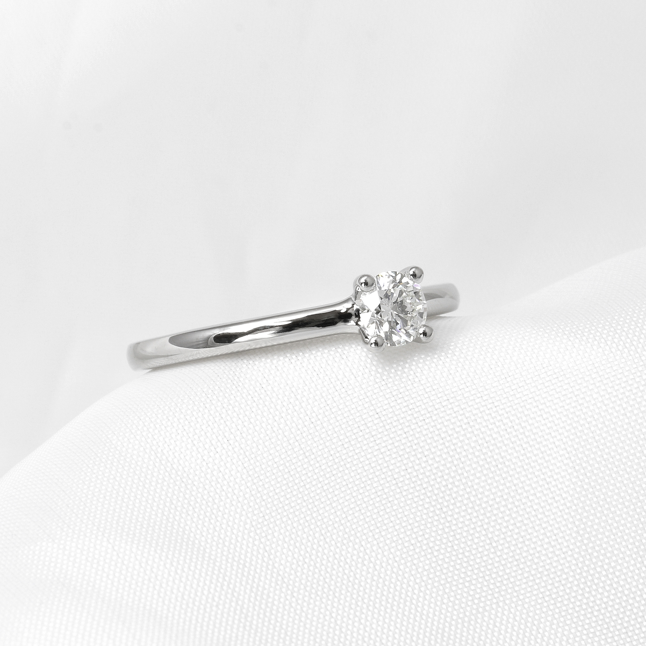 0.36ct Diamond Solitaire Ring in Platinum